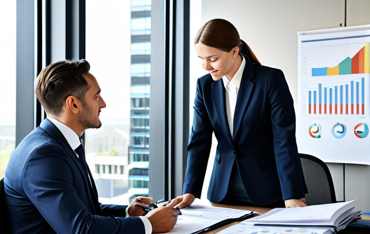 **

"A professional team of business people collaborating in a modern office, reviewing strategic plans and financial charts, fully clothed in modest business attire, safe for work, appropriate content, perfect anatomy, natural proportions, family-friendly, well-lit, high resolution."

**